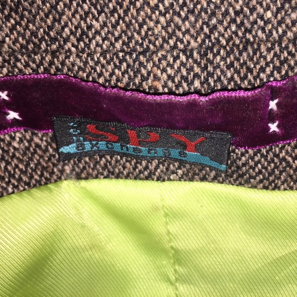SPY EXCHANGE Raw Hem Lace Back Blazer SZ M - Picture 3 of 5